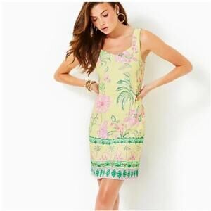 New! Lilly Pulitzer Yellow Del Rey Dress